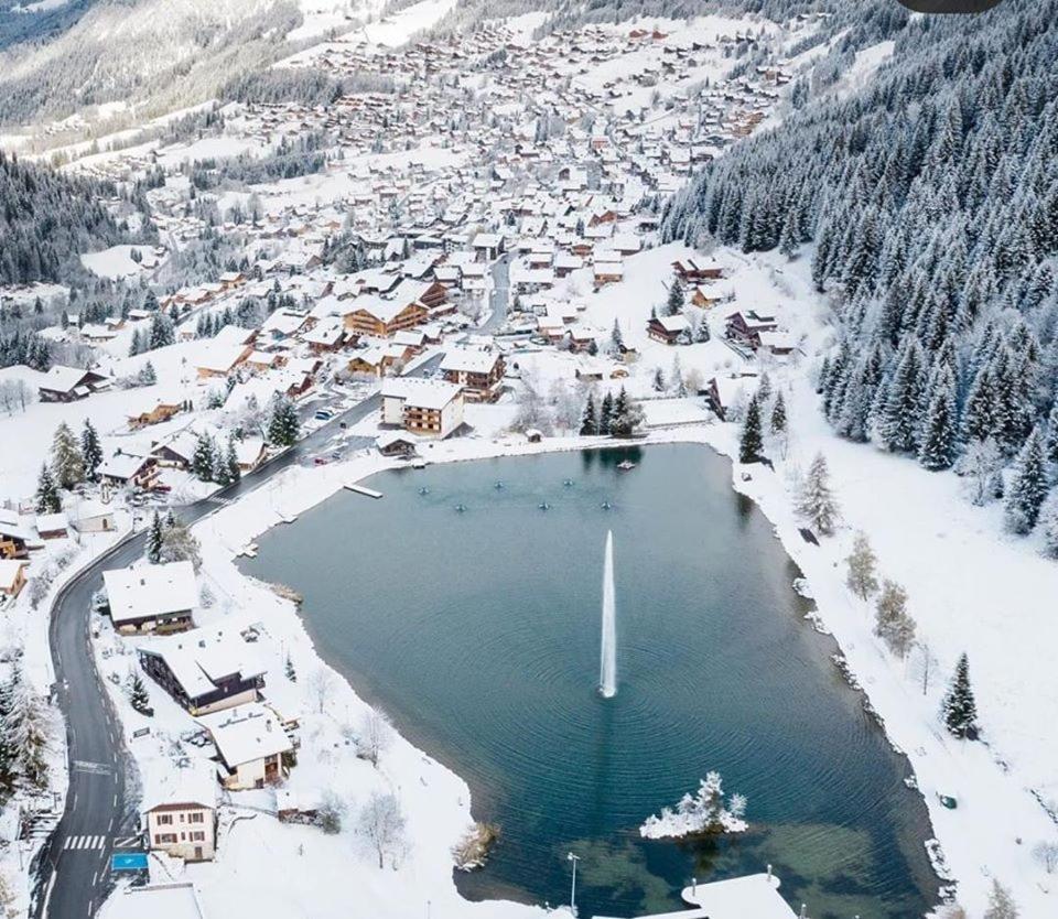 Gite Châtel Exteriör bild